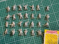 WARGAMES FOUNDRY 28mm PIRATES/SWASHBUCKLERS x27 figures.